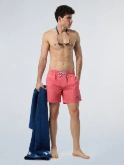 Washed Fabric Swim Shorts -North Sails Apparel hi res 673587 0160 det1