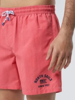 Washed Fabric Swim Shorts -North Sails Apparel hi res 673587 0160 det3
