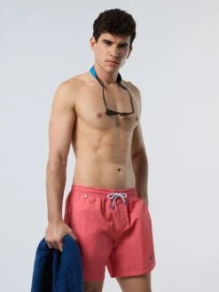Washed Fabric Swim Shorts -North Sails Apparel hi res 673587 0160 msfront2