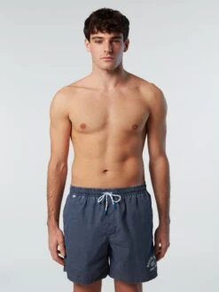 Washed Fabric Swim Shorts -North Sails Apparel hi res 673587 0787 msfront1