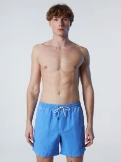 Washed Fabric Swim Shorts -North Sails Apparel hi res 673587 0819 msfront1