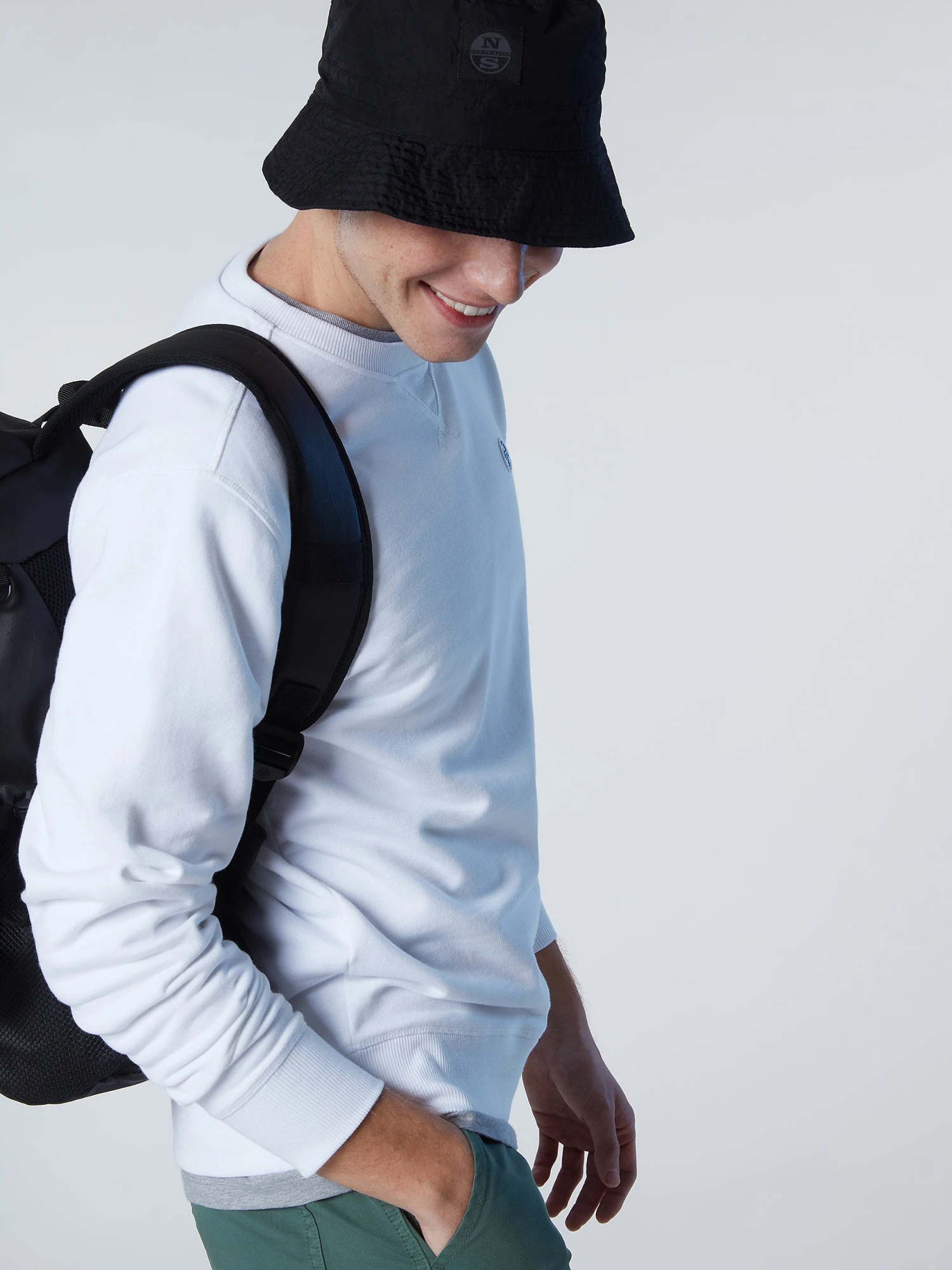 Sweatshirt With Logo Patch 10 Sweatshirt With Logo Patch - Image 8