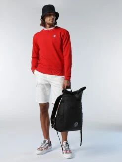 Sweatshirt With Logo Patch 38 Sweatshirt With Logo Patch -North Sails Apparel hi res 691063 0230 det1