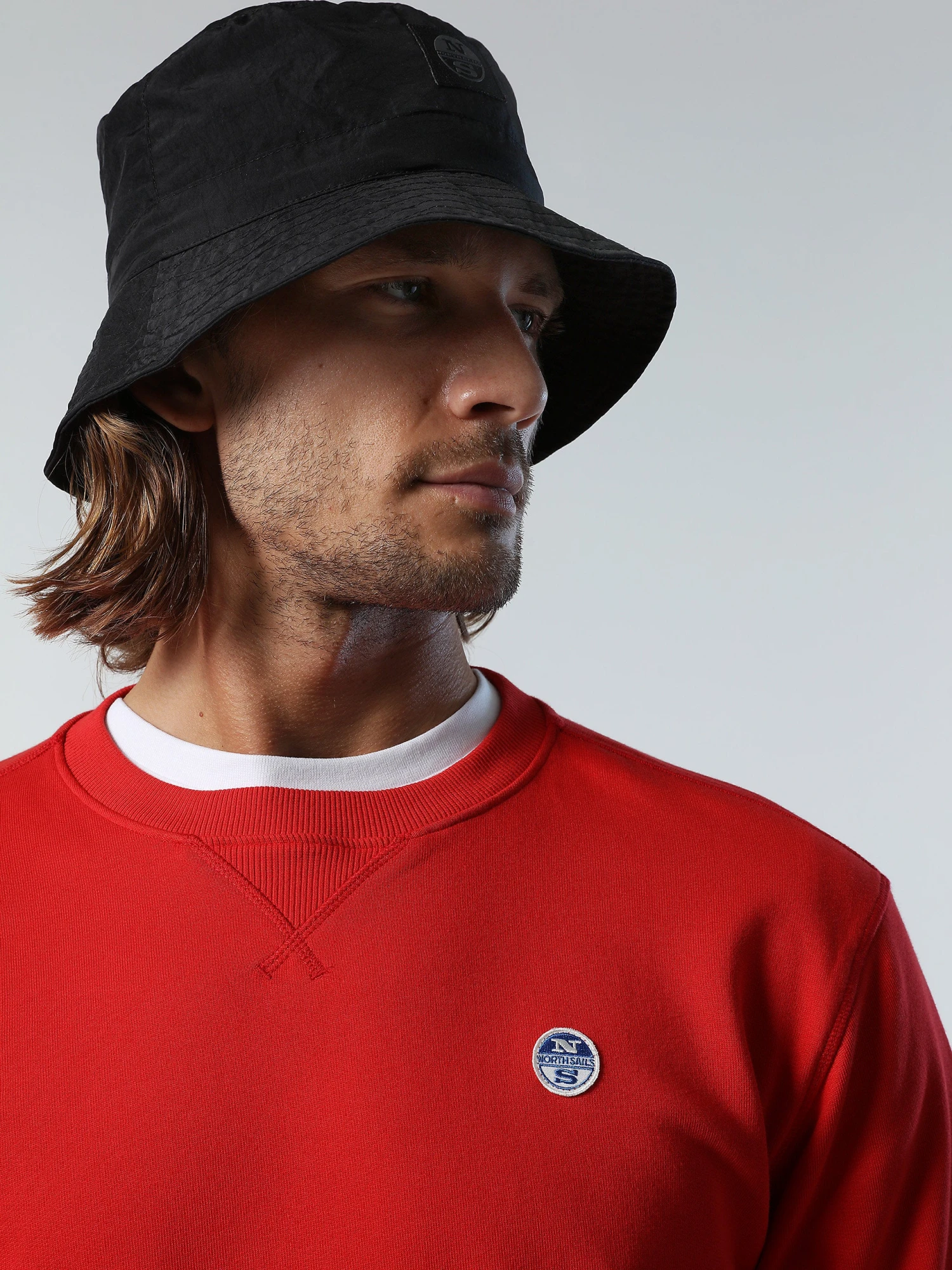 Sweatshirt With Logo Patch 20 Sweatshirt With Logo Patch - Image 18