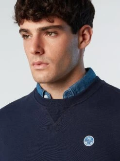 Sweatshirt With Logo Patch 27 Sweatshirt With Logo Patch -North Sails Apparel hi res 691063 0802 det2