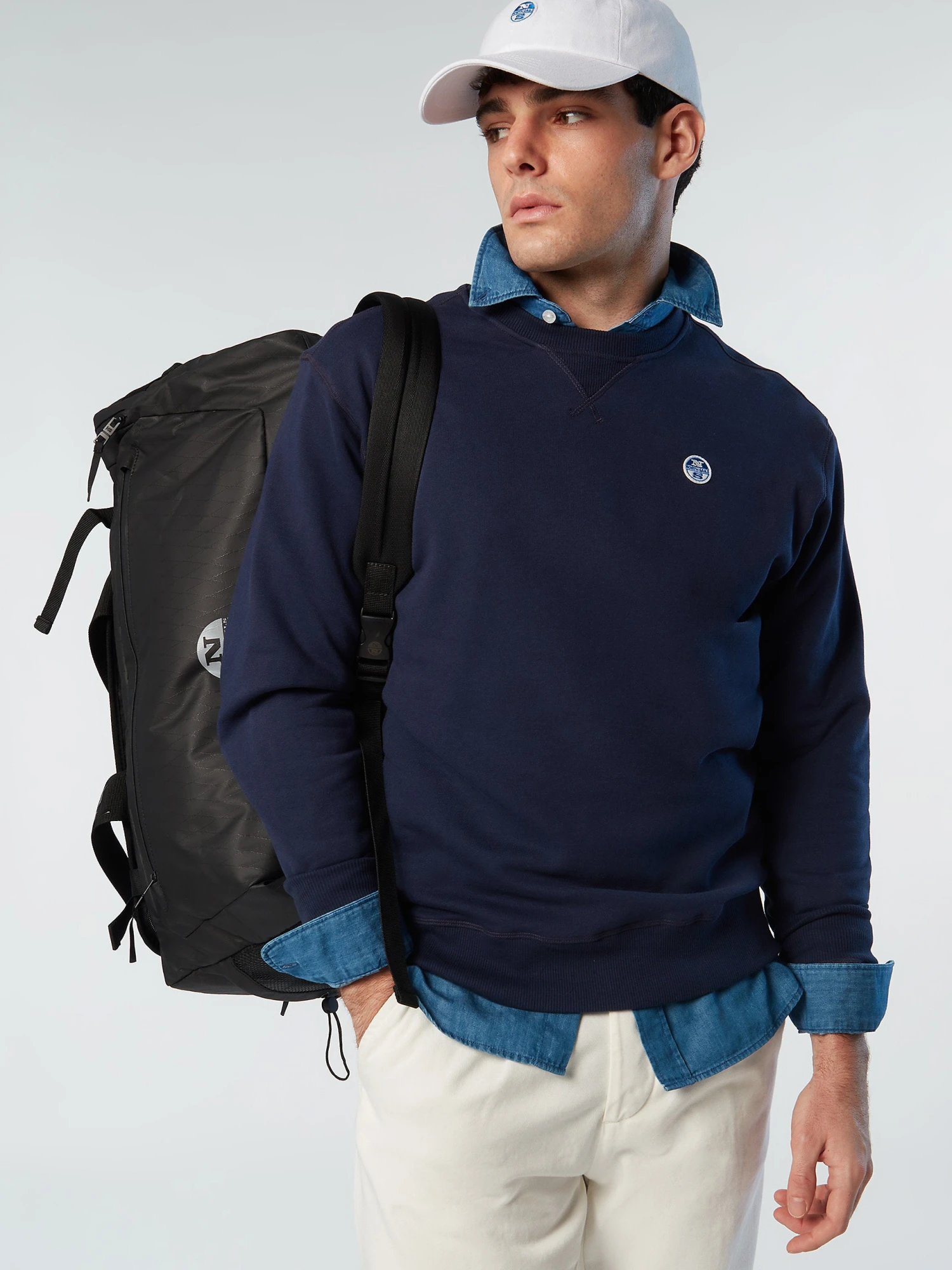 Sweatshirt With Logo Patch 4 Sweatshirt With Logo Patch - Image 2