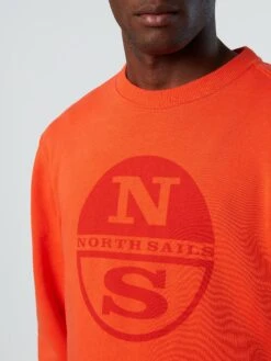 Maxi Logo Sweatshirt -North Sails Apparel hi res 691065 0730 det2