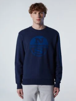 Maxi Logo Sweatshirt -North Sails Apparel hi res 691065 0802 msfront1