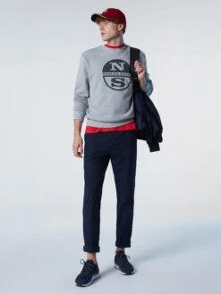 Maxi Logo Sweatshirt -North Sails Apparel hi res 691065 0926 det1