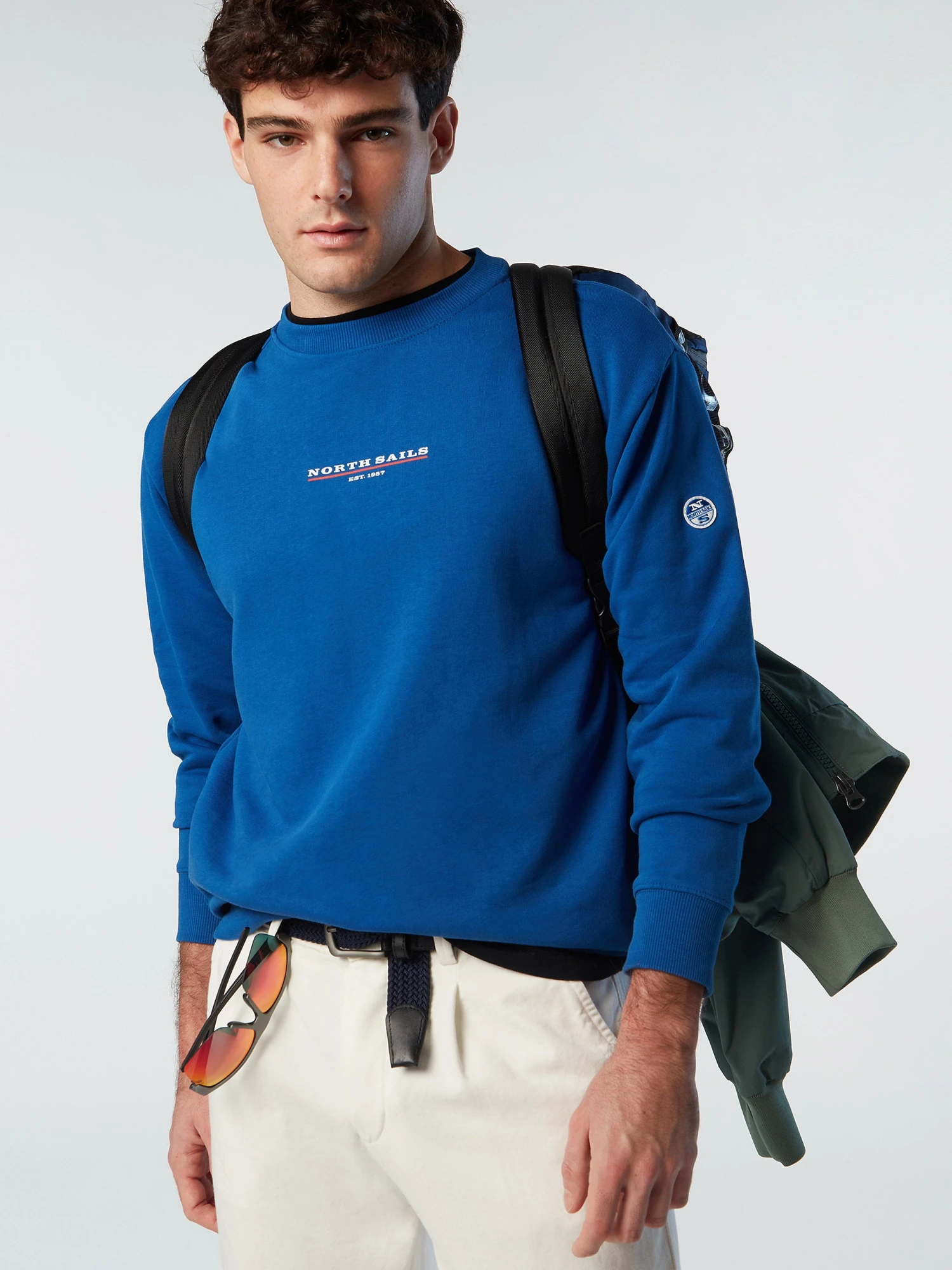 Sweatshirt With Chest Print 4 Sweatshirt With Chest Print - Image 2