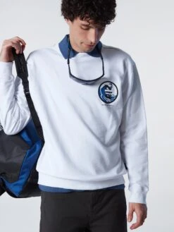 Graphic Print Sweatshirt -North Sails Apparel hi res 691078 0101 msfront2
