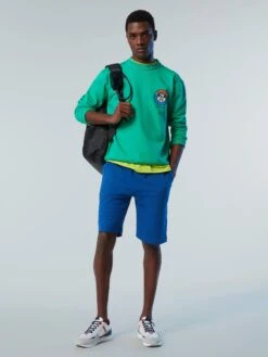 Graphic Print Sweatshirt -North Sails Apparel hi res 691078 0412 det1