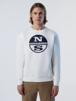 Sweatshirt With Logo Print