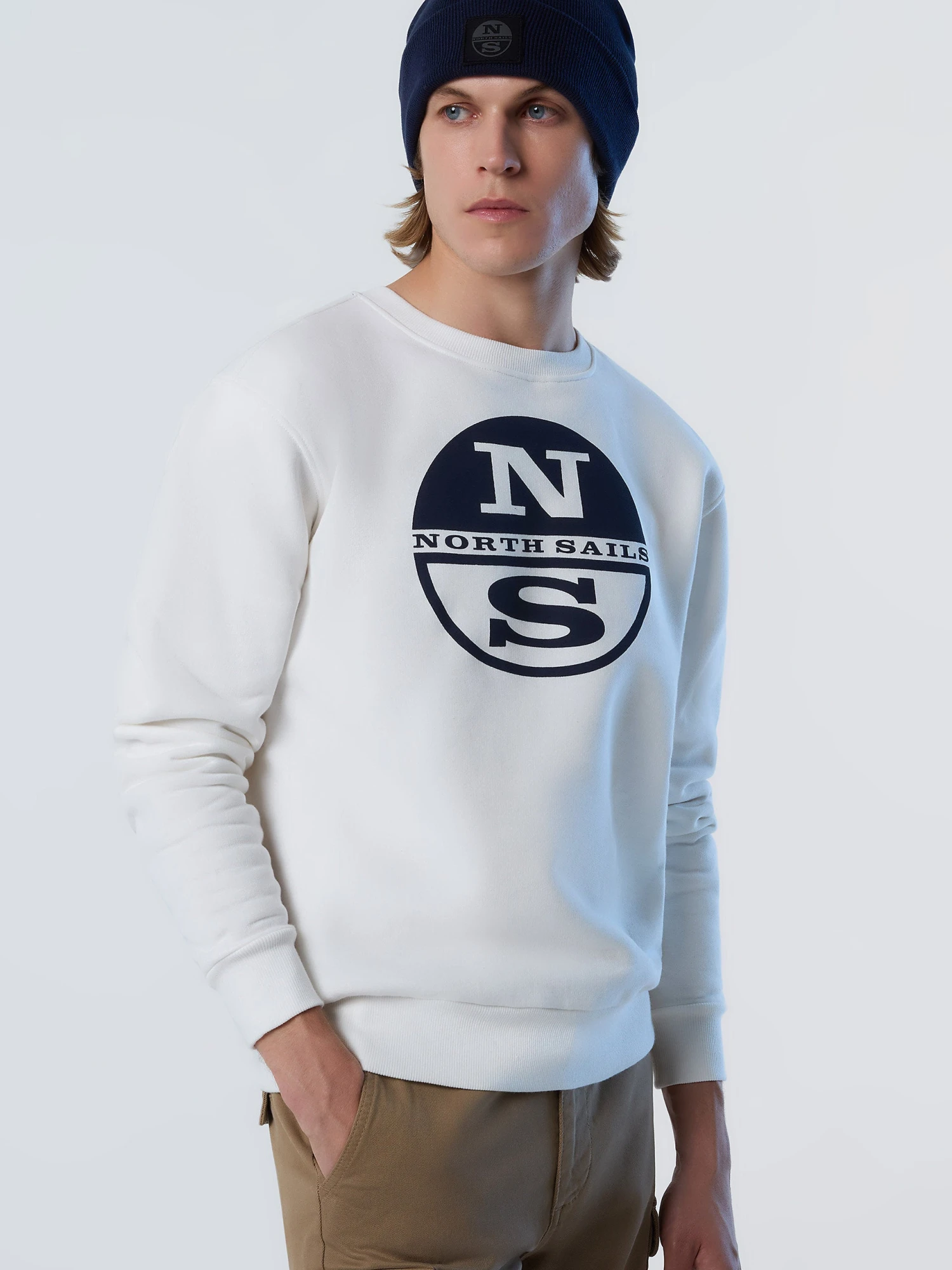 Sweatshirt With Logo Print 4 Sweatshirt With Logo Print - Image 2