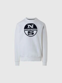 Sweatshirt With Logo Print 24 Sweatshirt With Logo Print -North Sails Apparel hi res 691160 0105 psfront1