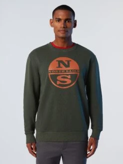 Sweatshirt With Logo Print 26 Sweatshirt With Logo Print -North Sails Apparel hi res 691160 0437 msfront1