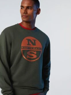 Sweatshirt With Logo Print 27 Sweatshirt With Logo Print -North Sails Apparel hi res 691160 0437 msfront2