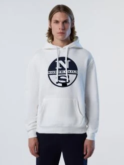 Hoodie With Maxi Logo Print