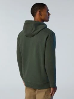 Hoodie With Maxi Logo Print -North Sails Apparel hi res 691161 0437 msback1