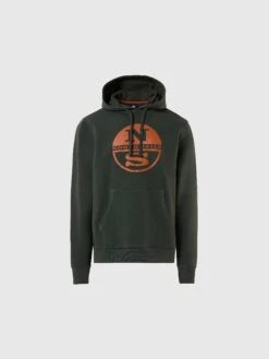 Hoodie With Maxi Logo Print -North Sails Apparel hi res 691161 0437 psfront1