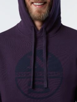 Hoodie With Maxi Logo Print -North Sails Apparel hi res 691161 0581 det2