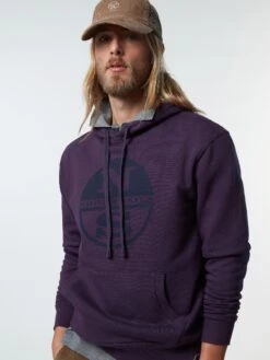 Hoodie With Maxi Logo Print -North Sails Apparel hi res 691161 0581 msfront2