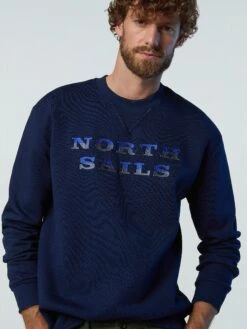 Sweatshirt With Embroidery 33 Sweatshirt With Embroidery -North Sails Apparel hi res 691163 0802 msfront2