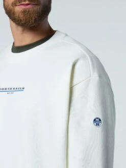 Sweatshirt With Rubber Logo -North Sails Apparel hi res 691164 0105 det3