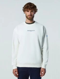 Sweatshirt With Rubber Logo