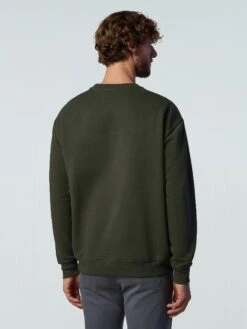 Sweatshirt With Rubber Logo -North Sails Apparel hi res 691164 0437 msback1