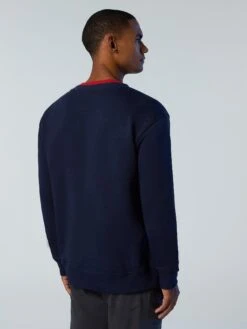 Sweatshirt With Rubber Logo -North Sails Apparel hi res 691164 0802 msback1