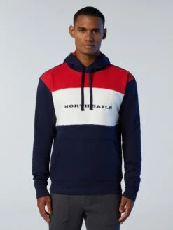 Colour-block Hoodie -North Sails Apparel hi res 691165 C002 msfront1