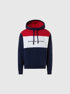 Colour-block Hoodie -North Sails Apparel hi res 691165 C002 psfront1