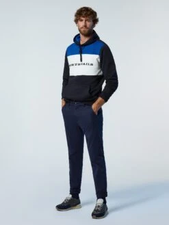 Colour-block Hoodie -North Sails Apparel hi res 691165 C003 det1