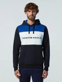 Colour-block Hoodie -North Sails Apparel hi res 691165 C003 msfront1