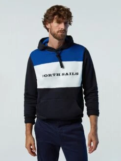 Colour-block Hoodie -North Sails Apparel hi res 691165 C003 msfront2
