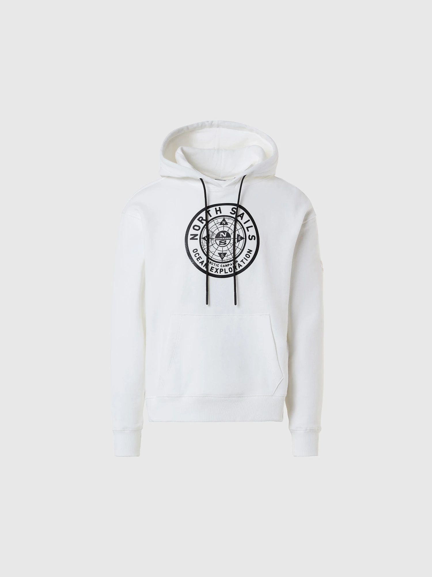 Brushed Fleece Hoodie With Graphic Print 5 Brushed Fleece Hoodie With Graphic Print - Image 3