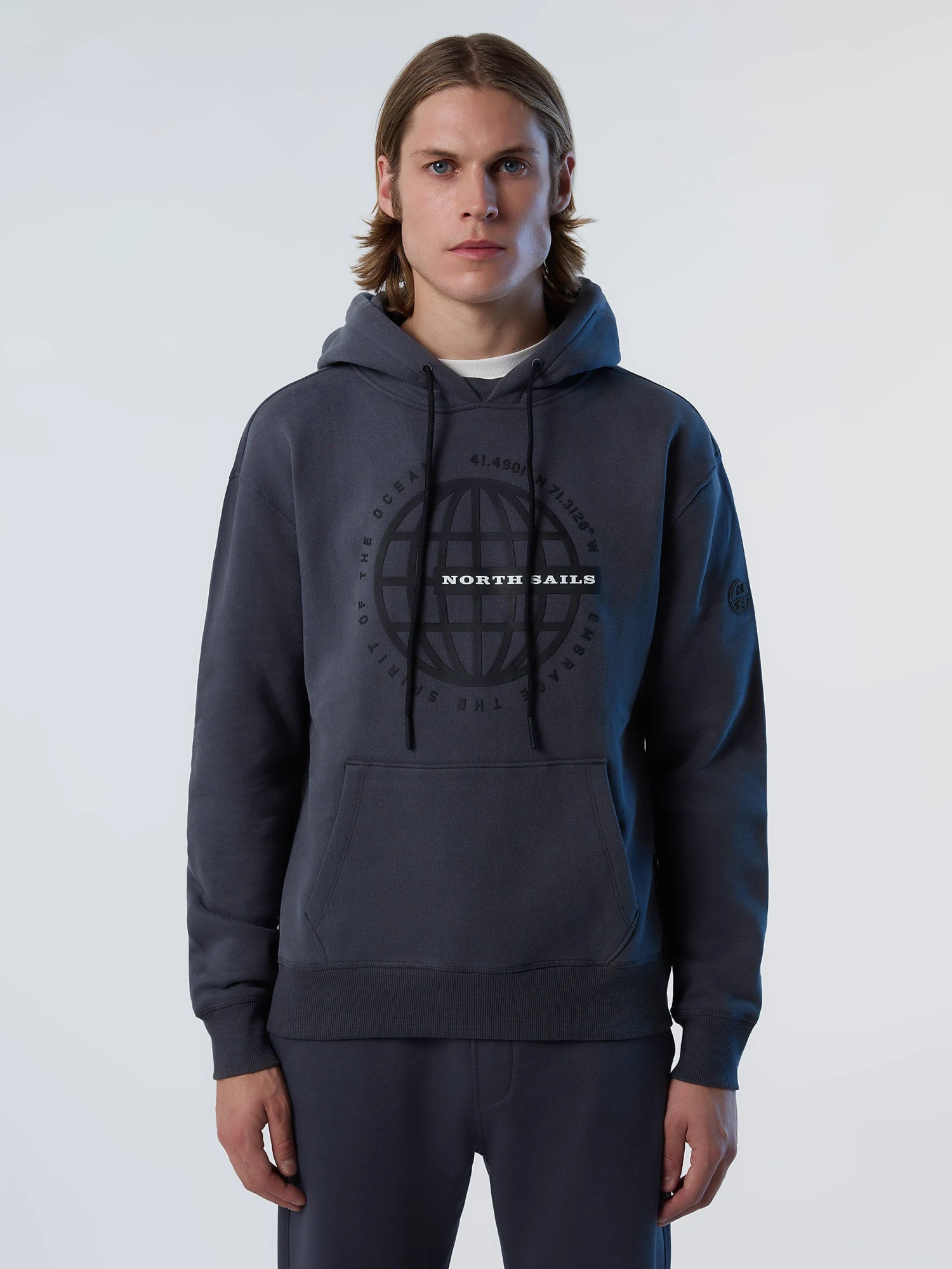 Brushed Fleece Hoodie With Graphic Print 10 Brushed Fleece Hoodie With Graphic Print - Image 8