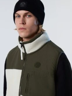 Fleece And Ripstop Vest 12 Fleece And Ripstop Vest -North Sails Apparel hi res 691169 C001 det2