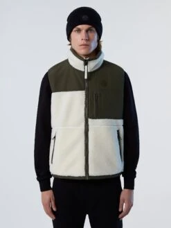 Fleece And Ripstop Vest