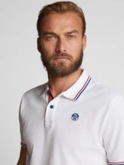 Polo With Contrast Trims -North Sails Apparel hi res 692354 0101 det1