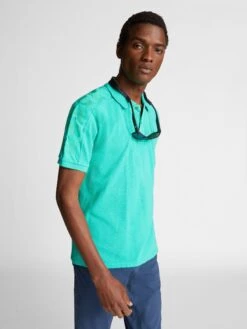 Polo Shirt With Jersey Panels -North Sails Apparel hi res 692365 0423 msfront2