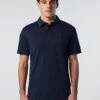 Cotton And Tencel Polo Shirt