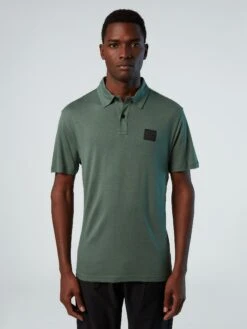 Cotton And Tencel Polo Shirt -North Sails Apparel hi res 692404 0813 msfront1