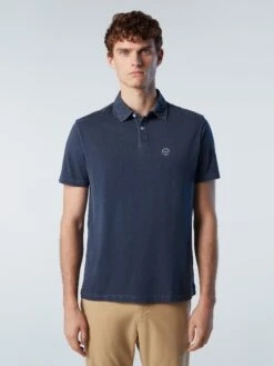 Recycled Jersey Polo Shirt -North Sails Apparel hi res 692406 0802 msfront1