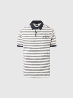 Striped Polo Shirt -North Sails Apparel hi res 692413 C001 psfront1