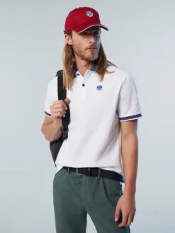 Organic Cotton Polo Shirt -North Sails Apparel hi res 692417 0101 msfront2
