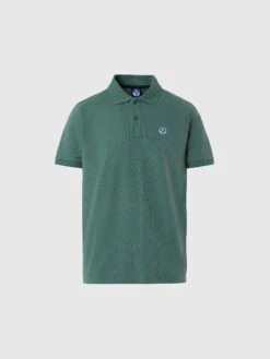 Polo Shirt With Logo Patch -North Sails Apparel hi res 692423 0416 psfront1