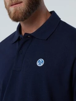 Polo Shirt With Logo Patch -North Sails Apparel hi res 692423 0802 det2