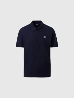Polo Shirt With Logo Patch -North Sails Apparel hi res 692423 0802 psfront1
